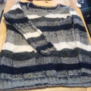 Womens Striped Sweater